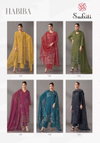 Habiba By Sudriti Italian Satin Printed Dress Material Exporters In India
